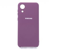 Силіконовий чохол Full Cover для Samsung A03 Core grape