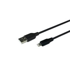 USB кабель Ridea RC-M134 Soft silicone Lightning 12W/1m black