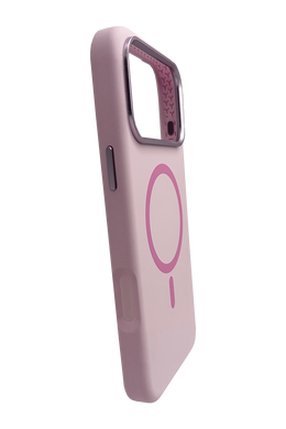 Силіконовий чохол Fibra OmniMag для iPhone 17 Pro Max light pink