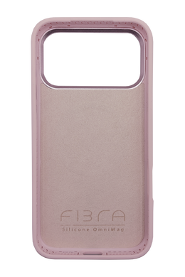 Силіконовий чохол Fibra OmniMag для iPhone 17 Pro Max light pink