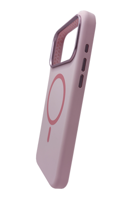 Силіконовий чохол Fibra OmniMag для iPhone 17 Pro Max light pink