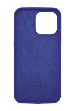 Силиконовый чехол Full Cover для iPhone 14 Pro Max denim