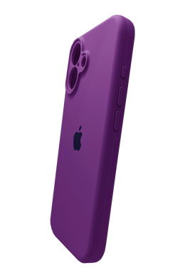 Силиконовый чехол Full Cover для iPhone 17 purple (grape) Full Camera