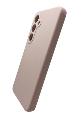 Силиконовый чехол Full Cover Lakshmi для Samsung S25 pink sand (AAA) Full Camera без logo