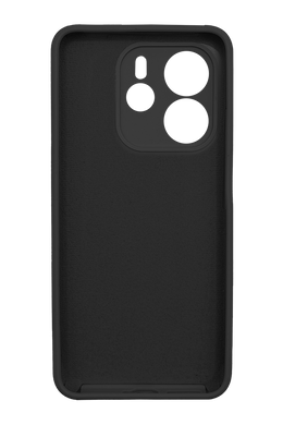 Силиконовый чехол Softy для Xiaomi Redmi Note 14 4G (UA/Europe) black Full Camera с микрофиброй