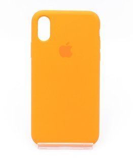 Силіконовий чохол Full Cover для iPhone X/XS kumquat