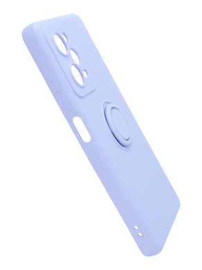 Чохол (TPU) Candy Ring для Xiaomi Redmi Note 12 Pro 5G/Poco X5 Pro 5G lilac Full Camera