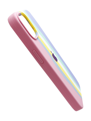 Силіконовий чохол Full Cover для iPhone 13 Pro Rainbow №3