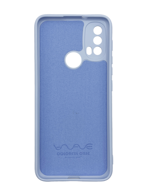 Силіконовий чохол WAVE Colorful для Motorola E40 sky blue Full Camera (TPU)