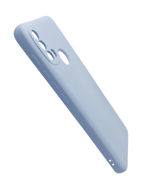 Силіконовий чохол WAVE Colorful для Motorola E40 sky blue Full Camera (TPU)