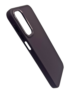 TPU чехол Bonbon Metal Style для Samsung A15 4G/5G plum