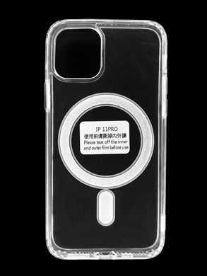 Чохол Clear Case with MagSafe Original для iPhone 11 Pro (тех.пак)