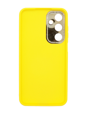 Чехол кожа Xshield для Samsung A15 4G/5G yellow Full Camera