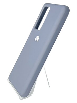 Силіконовий чохол Full Cover для Huawei P40 lavander grey