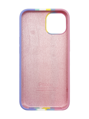 Силіконовий чохол Full Cover для iPhone 13 Pro Rainbow №3