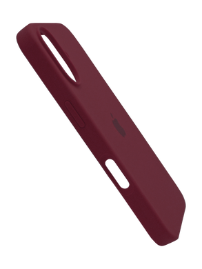 Силіконовий чохол Full Cover для iPhone 16 Plus plum