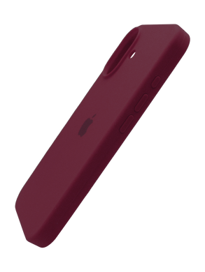 Силіконовий чохол Full Cover для iPhone 16 Plus plum
