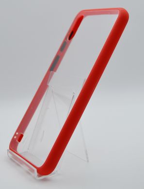 Накладка Gingle Clear для Samsung A10 red/black