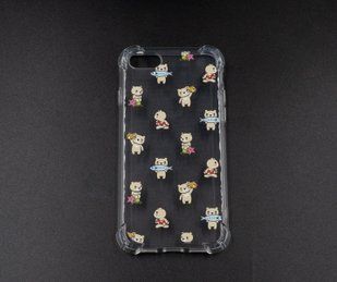 Силіконовий чохол WAVE Cute Clear (Nprint) для iPhone 7/8 stock little bears