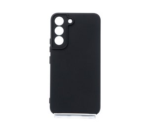 Силіконовий чохол Full Cover для Samsung S22 black Full Camera без logo