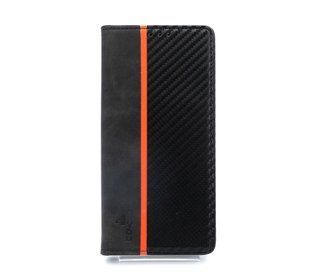 Чехол книжка Carbon для Xiaomi Redmi Note10 Pro/Note 10 Pro Max black (4you)