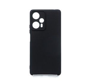 Силіконовий чохол Full Cover для Xiaomi Poco F5 5G/Note 12 Turbo black Full Camera без logo