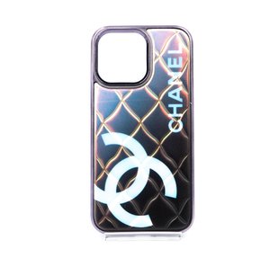 Чохол CHANEL Delux Edition для iPhone 14 Pro Max grey/silver