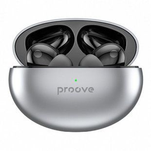 Навушники бездротові Proove Thunder Buds TWS with ANC silver
