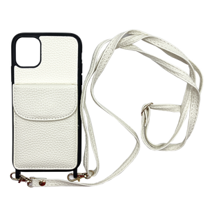 Чохол WAVE Leather Pocket для iPhone 13 Pro white