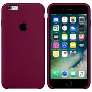 Силіконовий чохол для Apple iPhone 6 original marsala