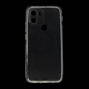 Силіконовий чохол Clear для Xiaomi Redmi A1+ clear 0.5mm з заглушками+захист камери