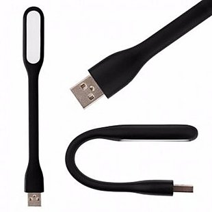 USB лампа black