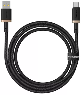 Кабель Baseus Dura Series Fast Charging Type-C 60W 2m gold/black