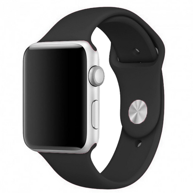 Силіконовий ремінець для Apple Watch Sport Band 42/44mm (S/M & M/L) 3pcs black