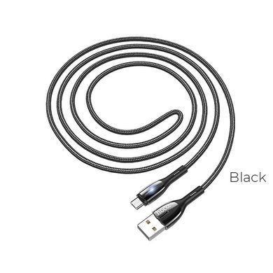 USB кабель Hoco U89 Safeness charging data cable micro 2.4A/1.2m black