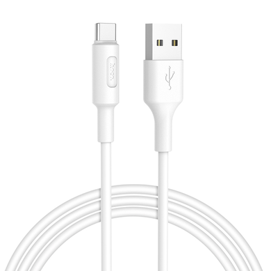 USB кабель Hoco X25 Soarer Type-C 1m 3A white