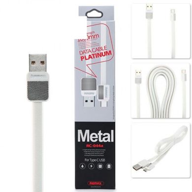 USB кабель Remax Platinum RC-044 type-c 1m white
