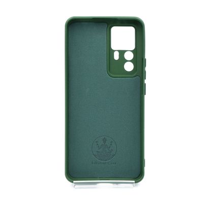 Силіконовий чохол Full Cover для Xiaomi Mi 12T/12T Pro dark green Full Camera без logo