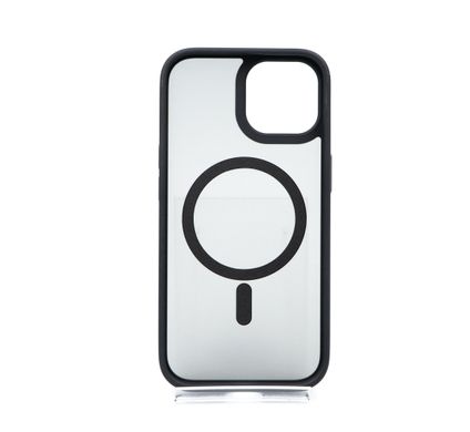 Чохол TPU+PC Metal Buttons with MagSafe Colorful для iPhone 15 Plus black
