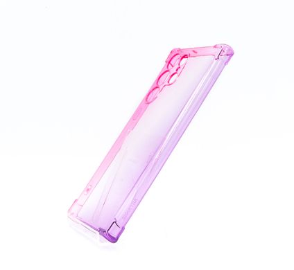 Силіконовий чохол WAVE Shine для Samsung S22 ultra pink/purple