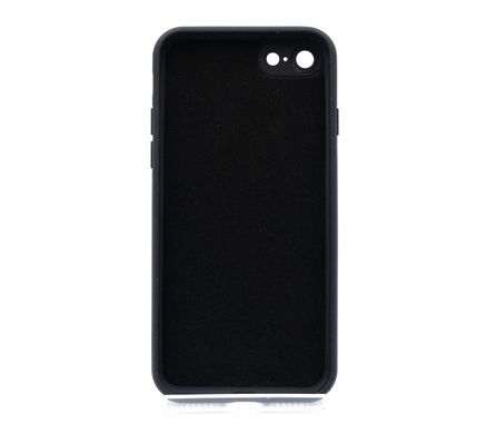 Силіконовий чохол Full Cover для iPhone 7/8 black Full Сamera без logo