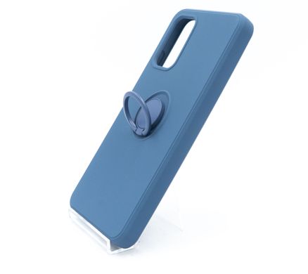 Чохол (TPU) Candy Ring для Xiaomi Redmi 9T/Poco M3/Redmi 9 Power navy blue