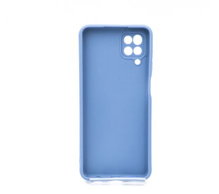 Силіконовий чохол Candy Full Camera для Samsung A12/M12 mist blue