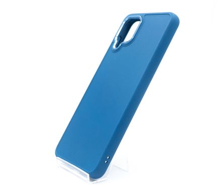 TPU чохол Bonbon Metal Style для Samsung A12 denim blue