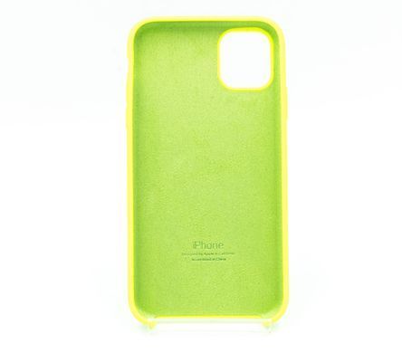 Силіконовий чохол для Apple iPhone 11 original party green