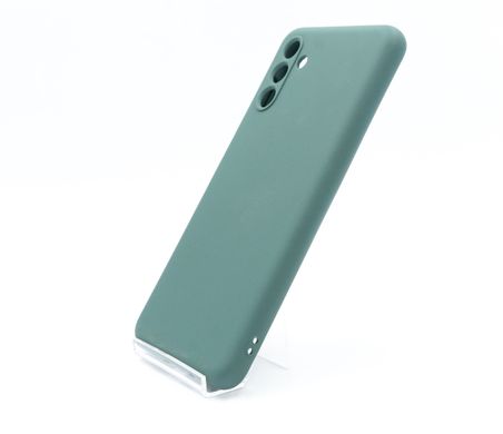 Силіконовий чохол Full Cover для Samsung A04S dark green Full Camera без logo