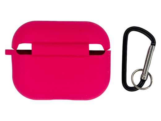 Чохол for AirPods Pro 2 силіконовий barble pink з мікрофіброю