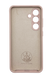 Силиконовый чехол Full Cover Lakshmi для Samsung S25 pink sand (AAA) Full Camera без logo