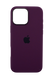 Силіконовий чохол with MagSafe для iPhone 16 Pro Max plum 1:1 Smart animation