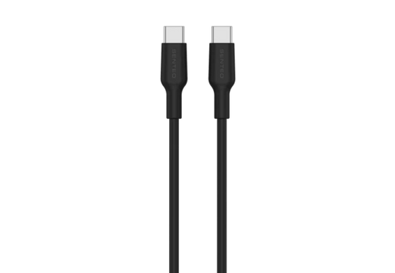Кабель Senteo SL-06 60W Type-C to Type-C 1m black